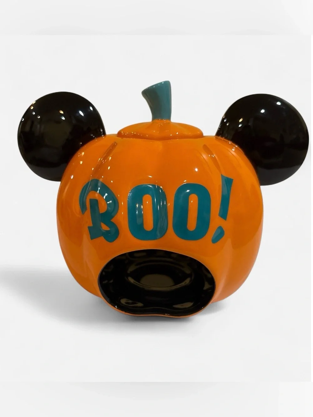Disney Mickey Mouse Halloween Ceramic Votive Candle Holder. NEW. NO TAGS